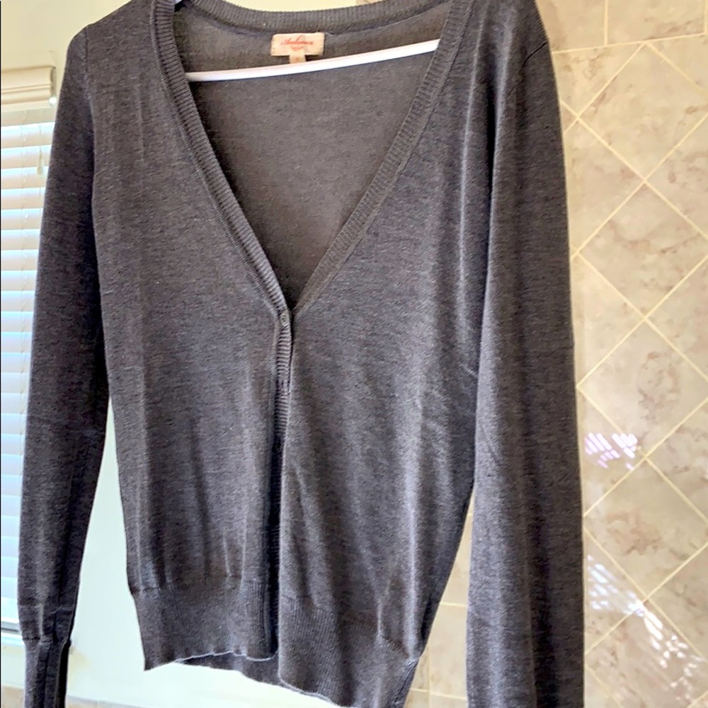 V-neck sweater